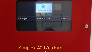 Simplex,4007es Fire 🔥 penal,smoke detector, MCP, Strobe light final Testing