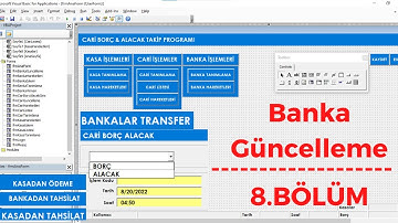 Excel VBA | Banka Güncelleme