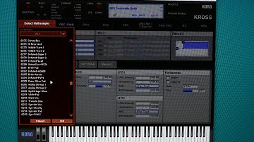 KORG KROSS 2 SOUND EDITING: The Bell Sound. Live Tweaking Of Sounds