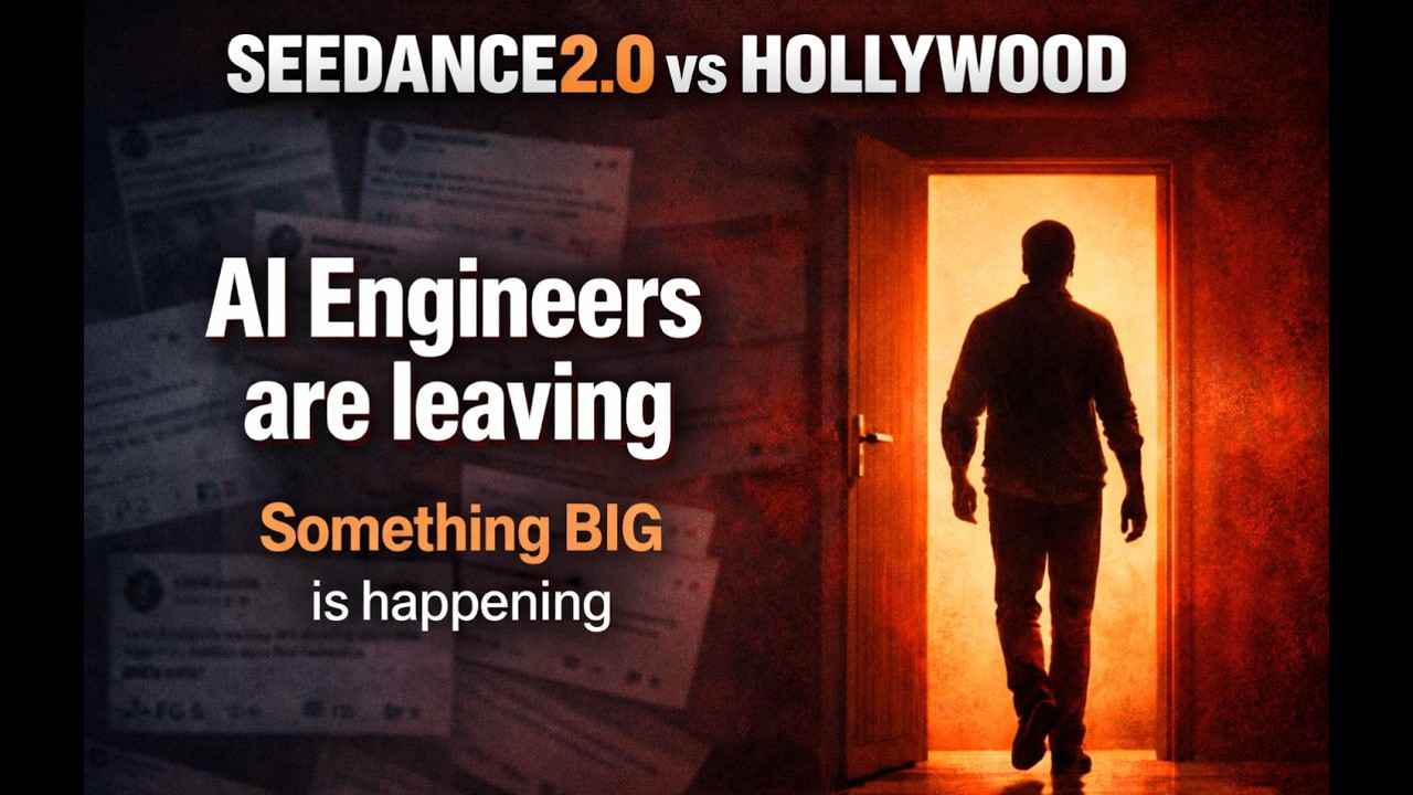 Something BIG is Happening - AI Engineers are leaving - Seedance2.0 vs Hollywood
