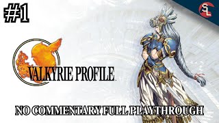 [PS1] Valkyrie Profile (Chapters 0-4) - No Commentary Full Playthrough [Part 1/2]
