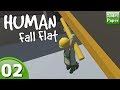 実況#02【ヒューマン フォール フラット（Switch版）】フラフラでグニャグニャでプリプリ。