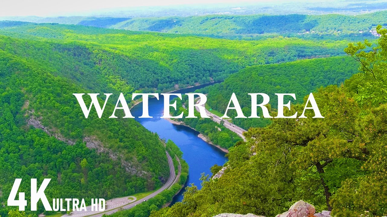 Water Area Video Film With Soothing Sounds For Relaxation : Life Relaxing Films