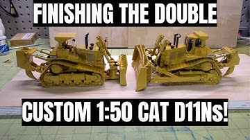 Finishing 2 Custom 1/50 Scale D11N dozers
