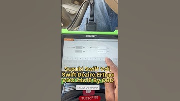 Swift Vdi,Dezire,Ertiga VDO 24c16 Mileage Correction by OBD