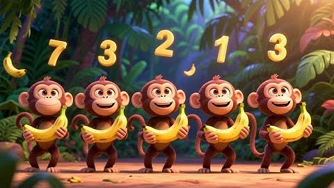 Monkey Banana 🍌🐒 | Fun Animal & Fruit Song for Kids | Nursery Rhymes & Baby Songs for Toddlers