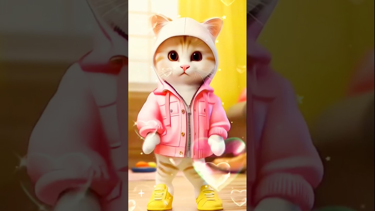 Funny Motor Dancing Cat  💃🎵