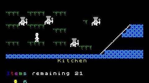 Jet Set Willy - Sinclair ZX Spectrum - Archive Gameplay 🎮