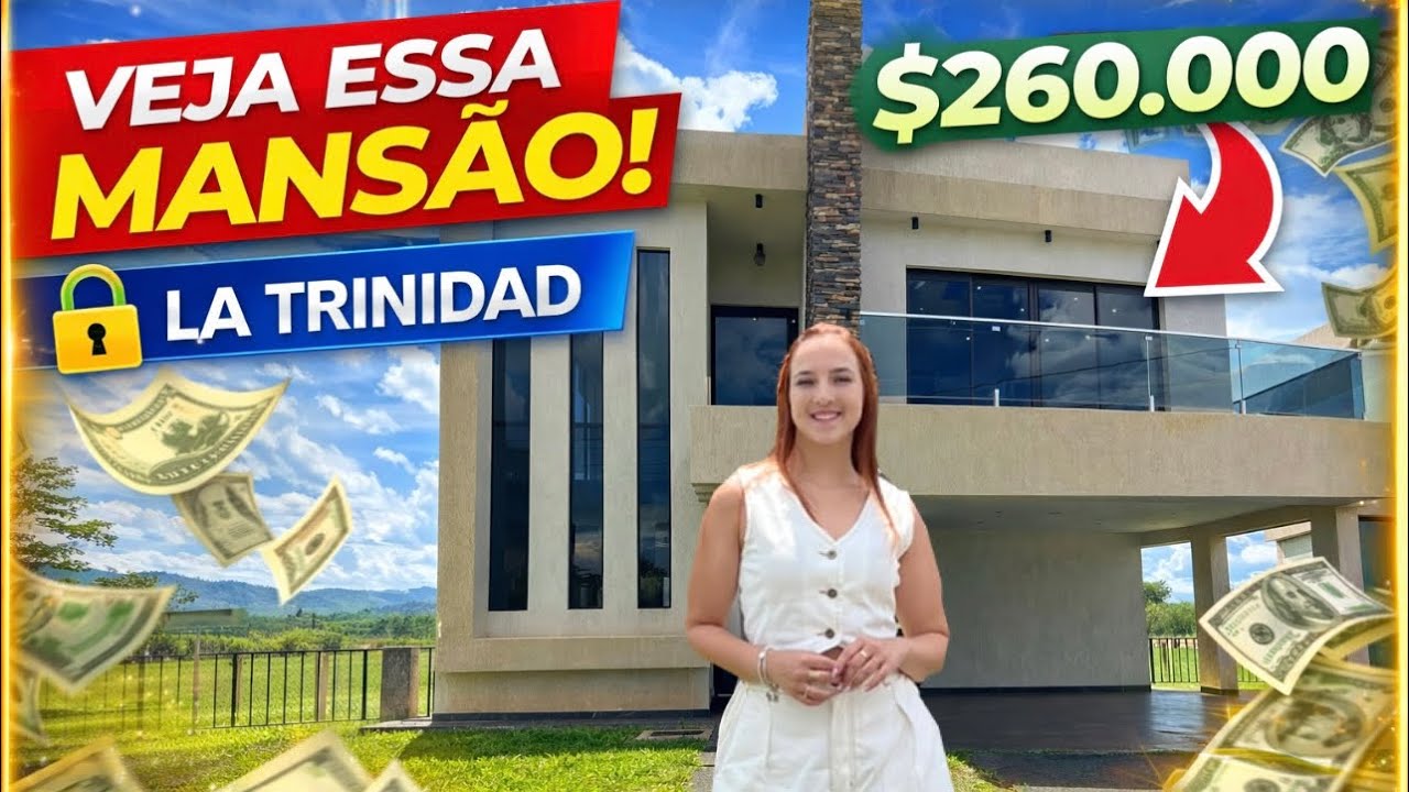 Tour Completo: Mansão Moderna no Condomínio La Trinidad | US$ 260.000 Encarnación Paraguay 