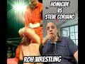 Homicide vs Steve Corino Was PURE BARBED WIRE CHAOS #shorts #rohwrestling #prowrestling