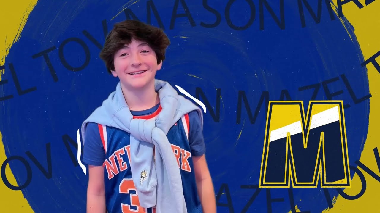 Hail to the Victors in Mason's Bar Mitzvah Montage Snippet - Rye Brook, NY