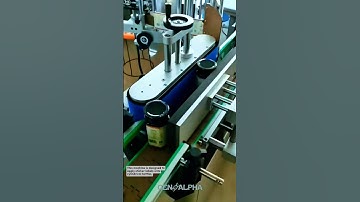 Automatic Packaging Line Labeling Machine #manufacturing