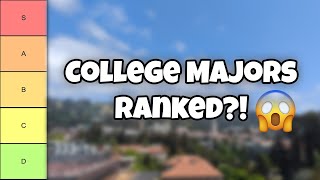 Top 10 College Majors Ranked In 60 Seconds - Surprising Results