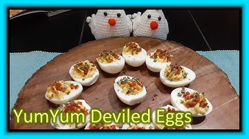 Unofficial Fallout Cookbook: YumYum Deviled Eggs