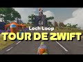 Tour de zwift podium finish in scotland