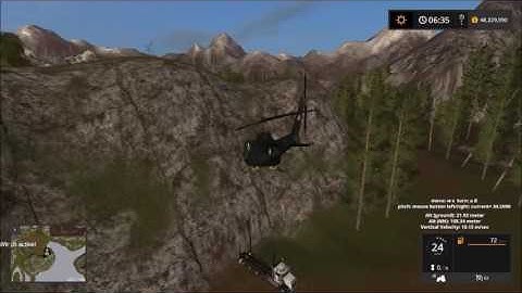 Farming Simulator 17 Heli Logging