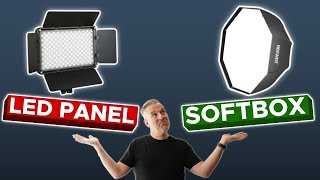 Panel Vs Softbox! Which is better for Video and Live Streaming? screenshot 5