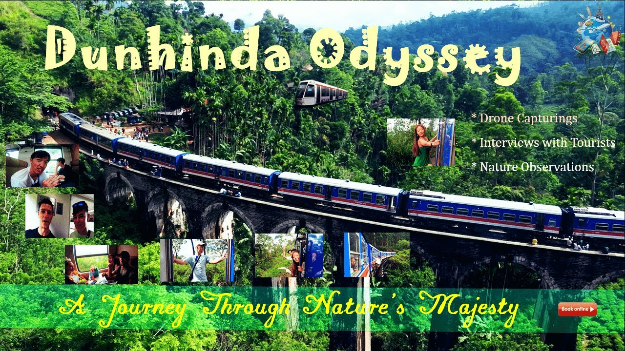 Ella Odyssey & Dunhinda Odessey train tours 🚄  Colombo to Badulla Train 