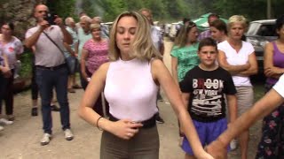 Bjeljevine kod Rudog  Ljepotica Aldijana kolo vodi  Marić Bend  YouTube Bosanski teferič