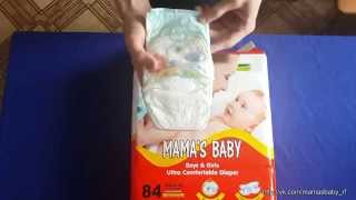 Подгузники Mama’s baby, видео обзор.