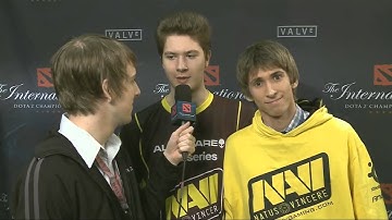 Dendi and Puppey interview (Purge)