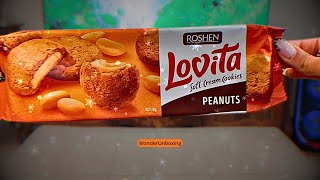 Soft, Creamy & Nuttyroshen Lovita Peanut Cookies Asmr, Unboxing & Review