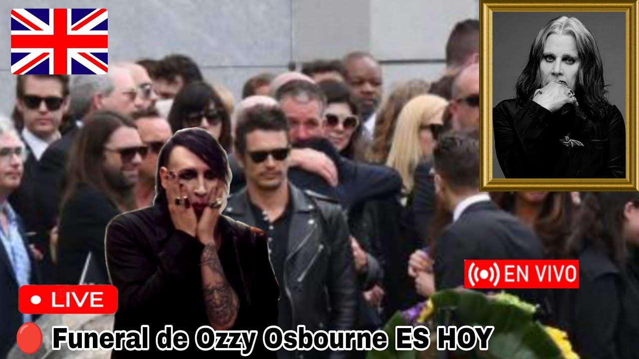 🔴 En vivo: Funeral de Ozzy Osbourne, así despiden a Ozzy en su emotivo