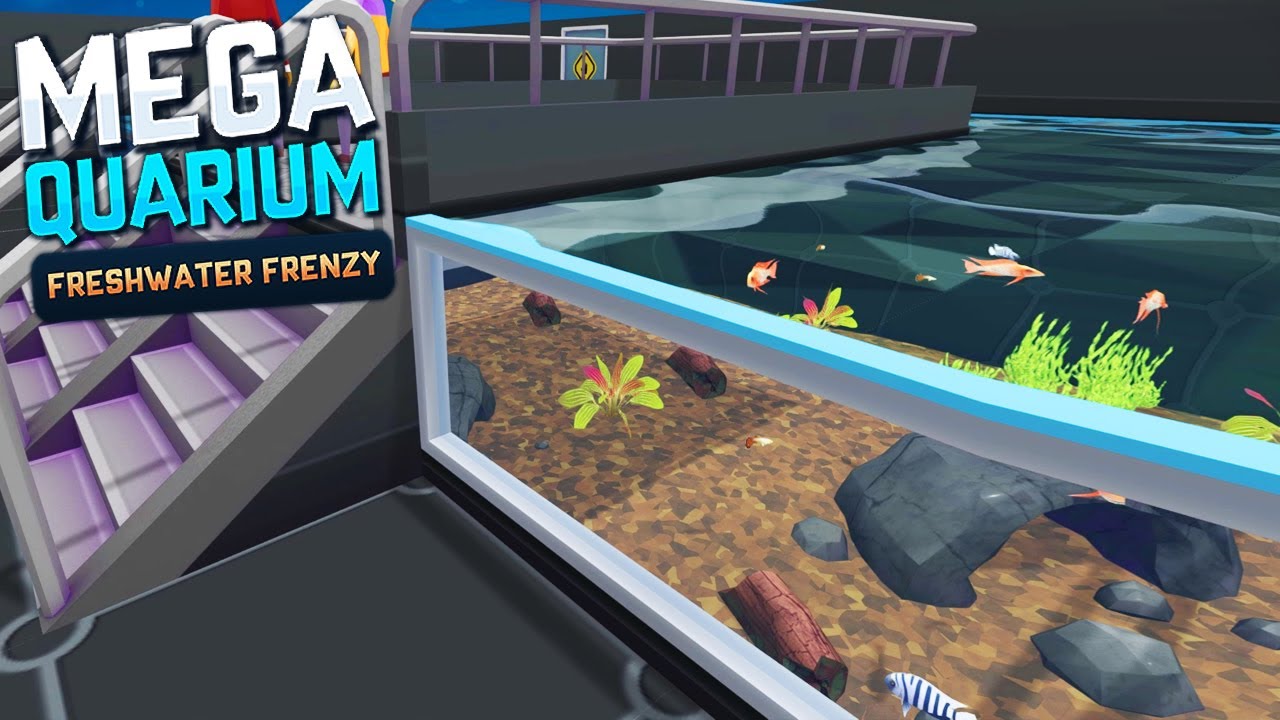 NEW DLC & ANIMALS! Let's Build A FRESHWATER Aquarium!