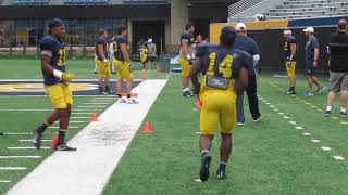 West Virginia Football: Fall Camp Sights and Sounds - Inside Receivers 8/14