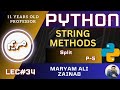 Python String Split Method [Lec#34]