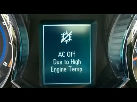 Ac Off Due To High Engine Temperature