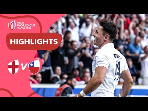 Ten try triumph | england v chile | rugby world cup 2023 highlights