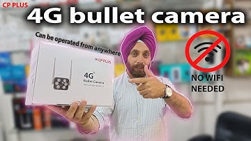 CP Plus 4G Bullet Camera Unboxing and Installation Guide - Step-by-Step Tutorial