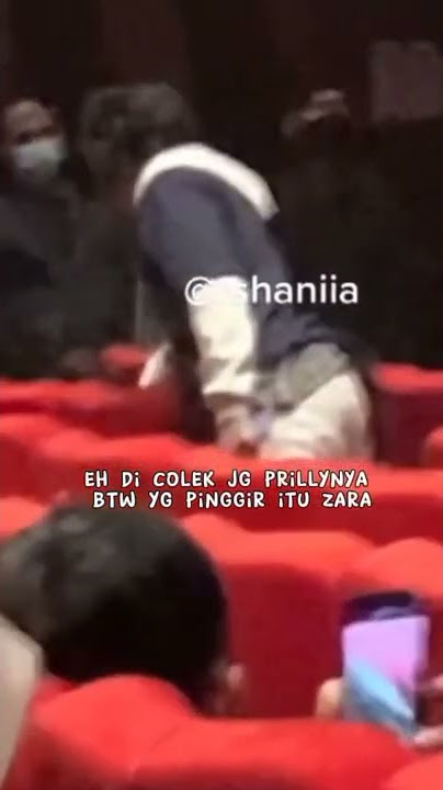 Download lagu Aliando ketemu Prilly | Ali colek pundak Prilly