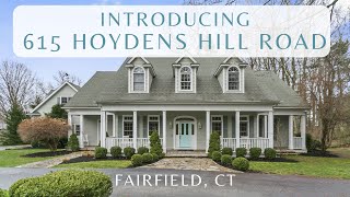 House Tour of 615 Hoydens Hill Road in Fairfield, Connecticut, a beautiful, convenient country home