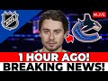 This is great news! NHL confirms Quinn Hughes' update! VANCOUVER CANUCKS NEWS TODAY!