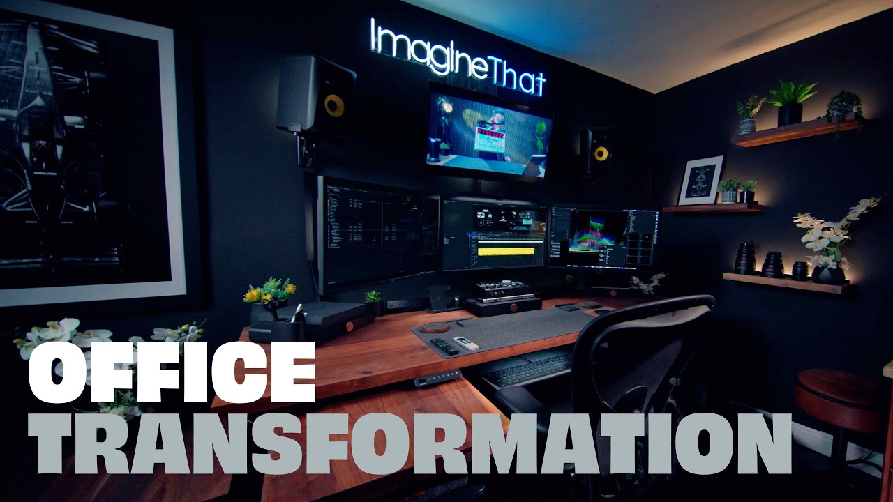 Hollywood Editor TRANSFORMS Office into a Creative Dream Space!