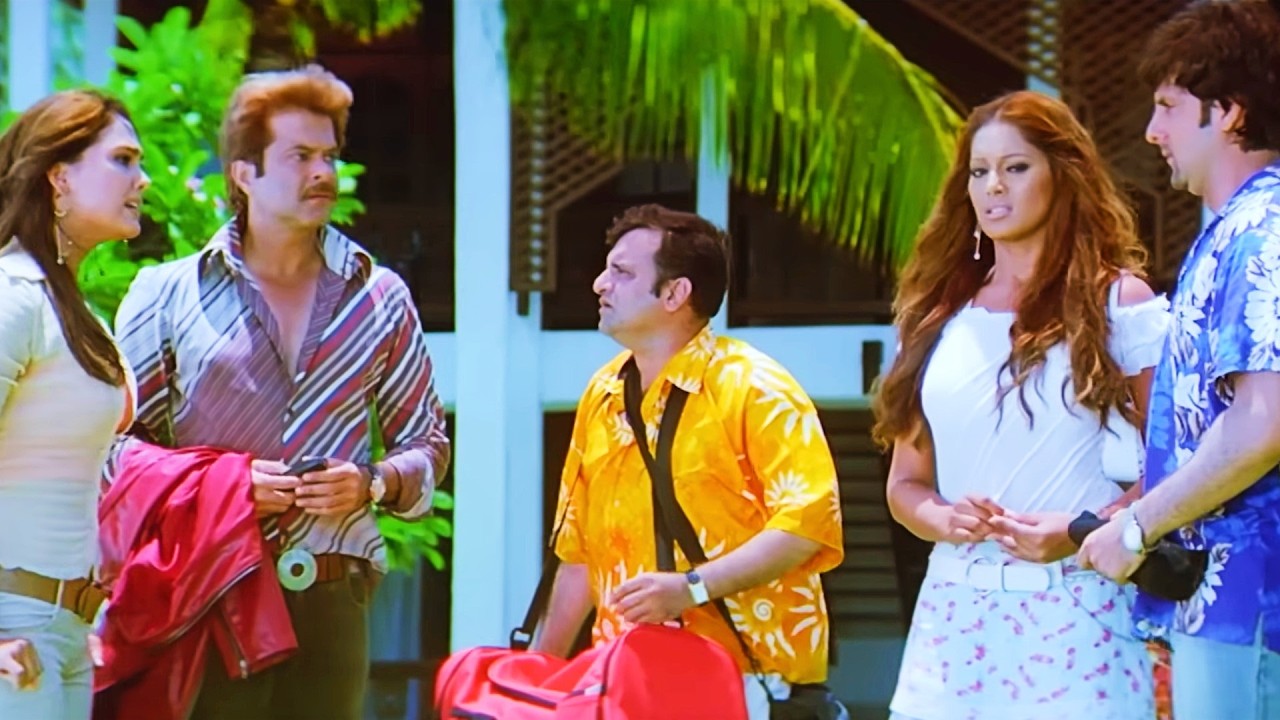 तुम इसके साथ एन्जॉय करोगी तो में क्या करूँगा 🤣- अनिल कपूर और फरदीन खान धमाकेदार कॉमेडी सीन