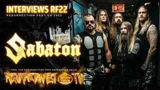 Interview With Sabaton - Resurrection Fest Eg 2022