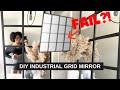 FAIL DIY INDUSTRIAL GRID MIRROR | Bad News! | Shade Shannon