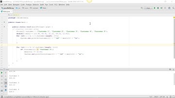 Java Parallel Arrays Sample
