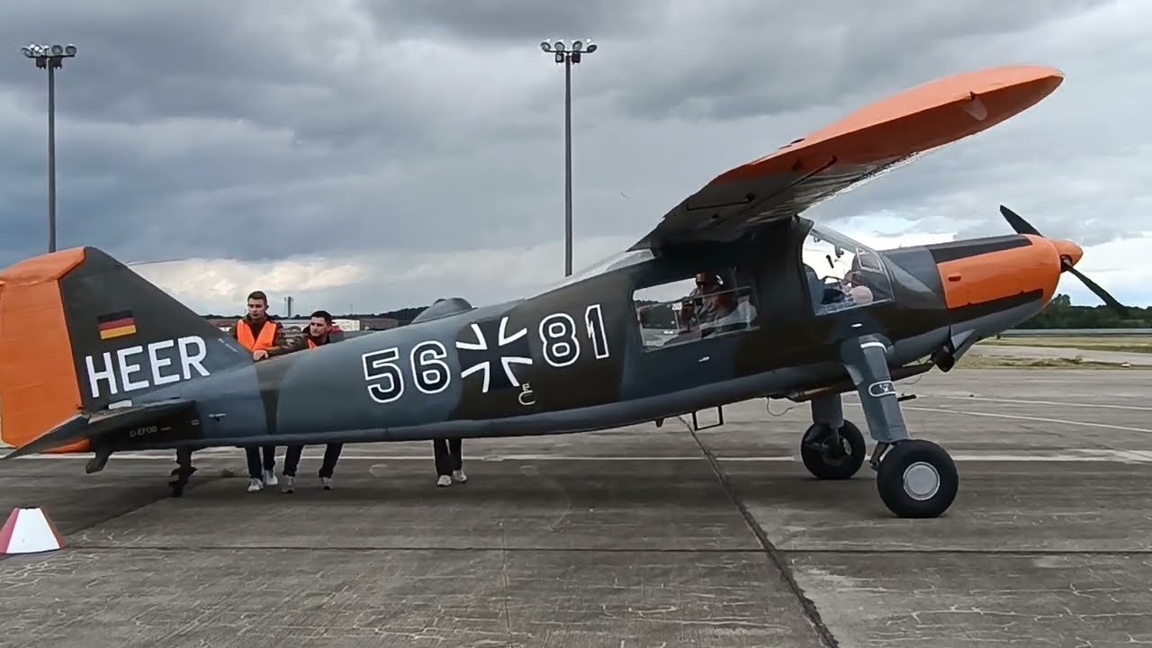 Flugtage Flugplatz BAUTZEN - Dornier Do 27 - 23. August 2025 - Sachsen 