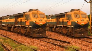 School Bus on Tracks ? Indian Railway’s School Bus at Full Speed | Empty Freight VS NMG Freight screenshot 2