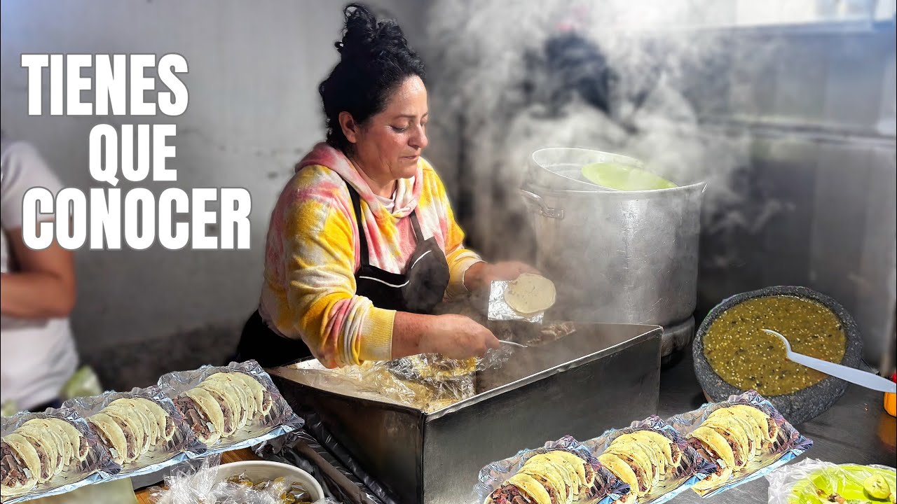 Los TACOS de CABEZA Más FAMOSOS de toda TENENCIA MORELOS | por solo 15 PESOS‼️