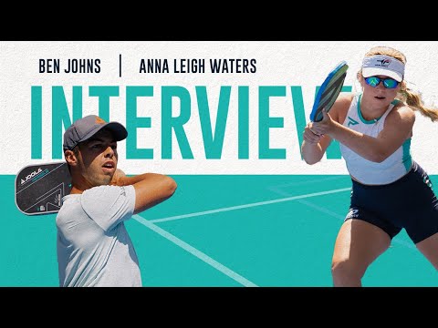 Anna Leigh Waters & Ben Johns Mixed Doubles Champions - YouTube