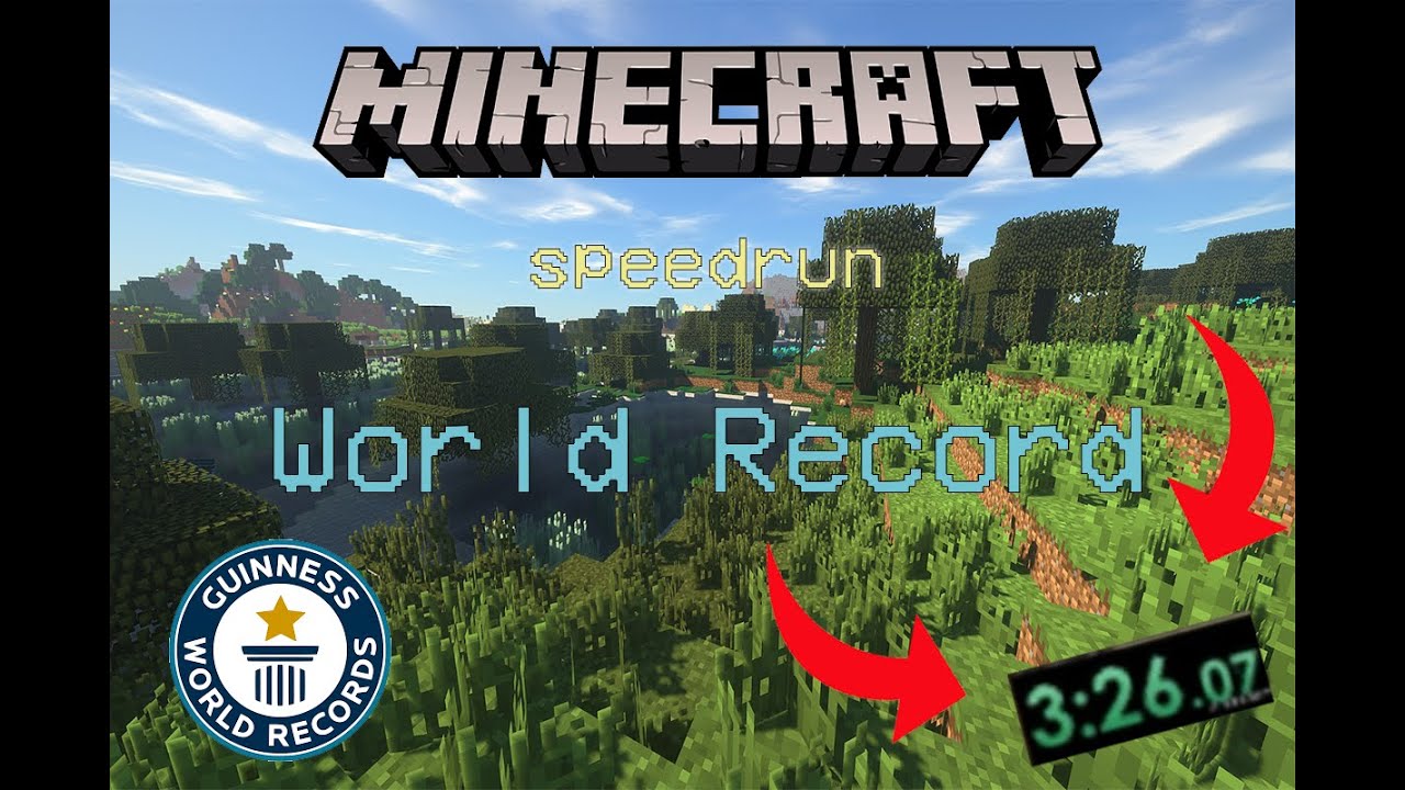 WORLD RECORD MINCRAFT THE BEST PLAYER IN THE WORLD YouTube