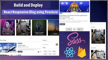 Build & Deploy React Responsive Blog with Firestore | CRUD, Auth, Pagination, Like, Search & Comment