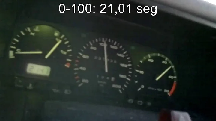 VW Transporter T4 2.4 D (78 ps) 0-100 km/h