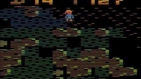 Atari 2600 Game Prototype - "Wen Hop?" - starting movement