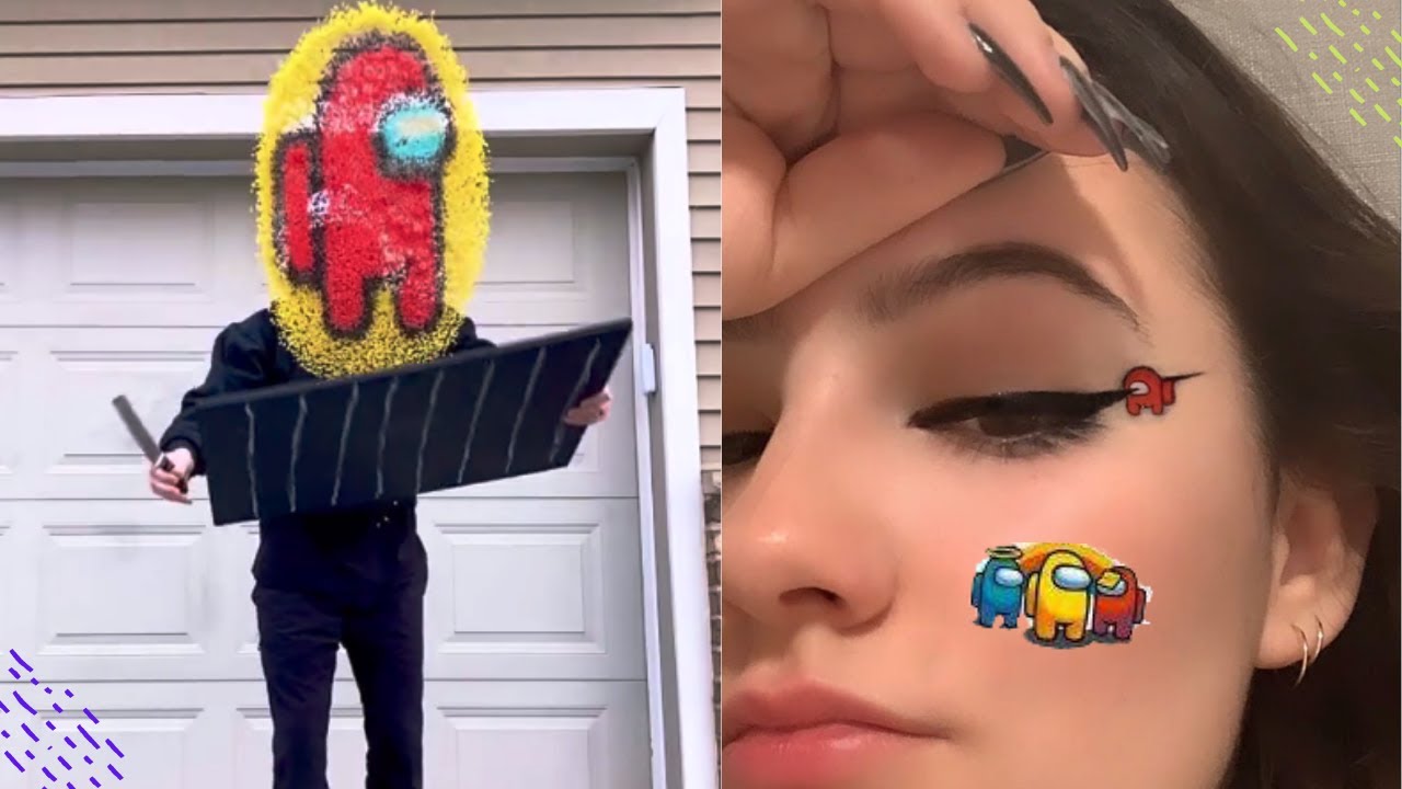 Amazing AMONG US Ideas at another level Among us Art Among us pizza